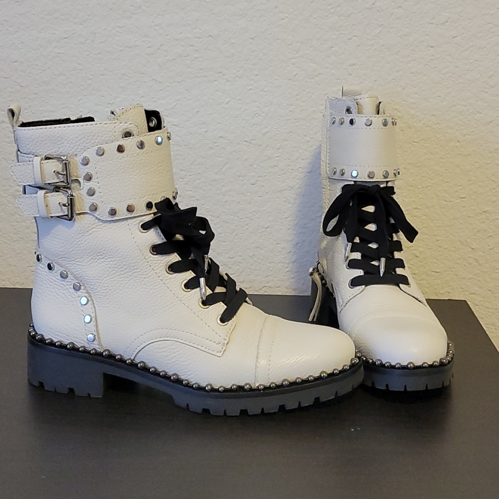 Sam Edelman white boots